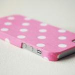 Iphone 5 Case In Pastel Pink Polka Dot, Iphone..